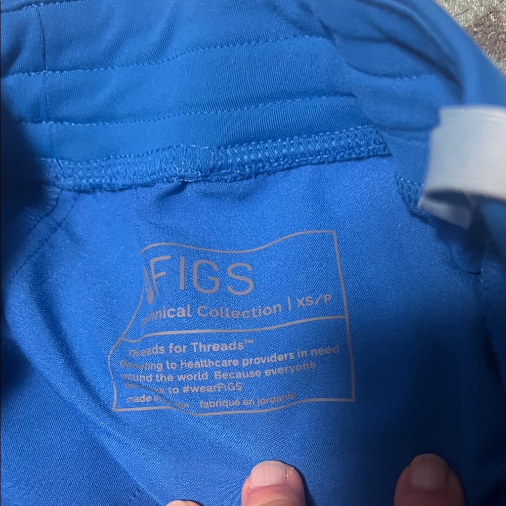 Figs Royal blue Zamora jogger - Picture 5 of 9